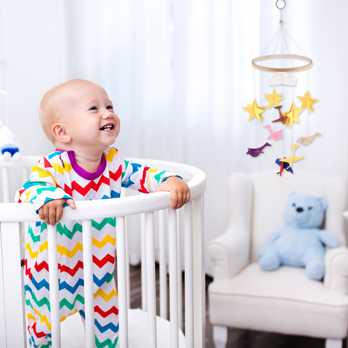 Baby Nursery Crib - 1Pcs Baby Crib Hanging Ornament Premium