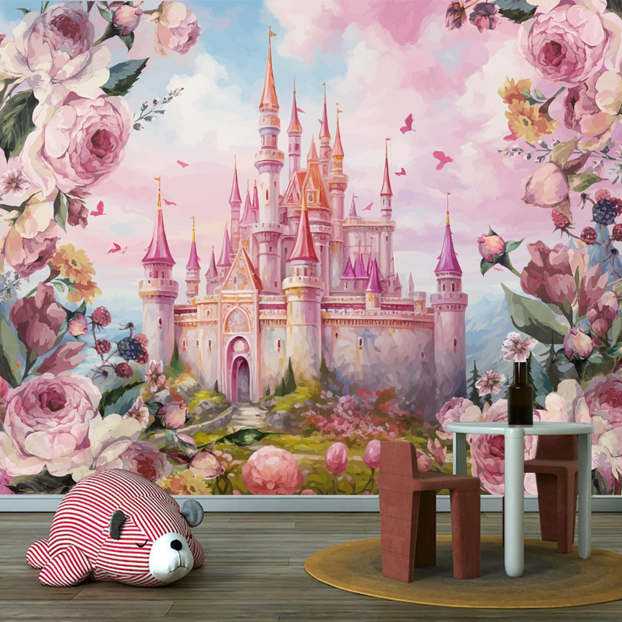 Baby Nursery Water - 8+ Cartoon Nursery Flower Castle Walls