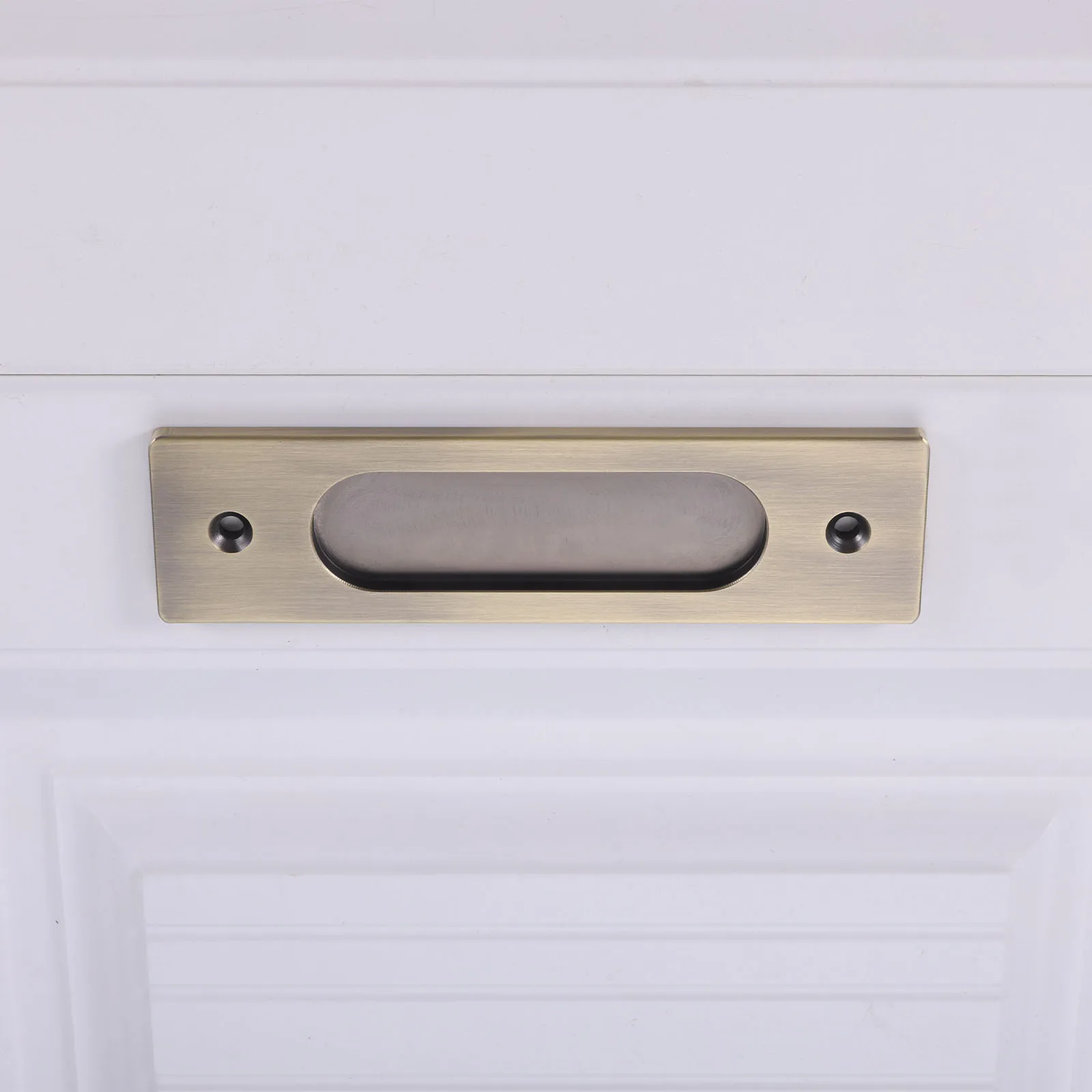 1pc Sliding Door Handle w/scre - Drawer Dresser White review and price