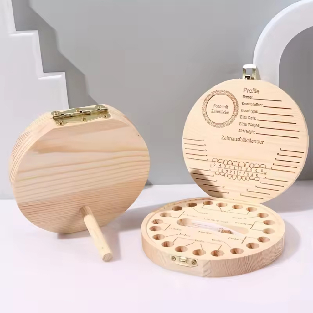 1PC Children's Milk Tooth Box  - Baby Keepsake Box review and price