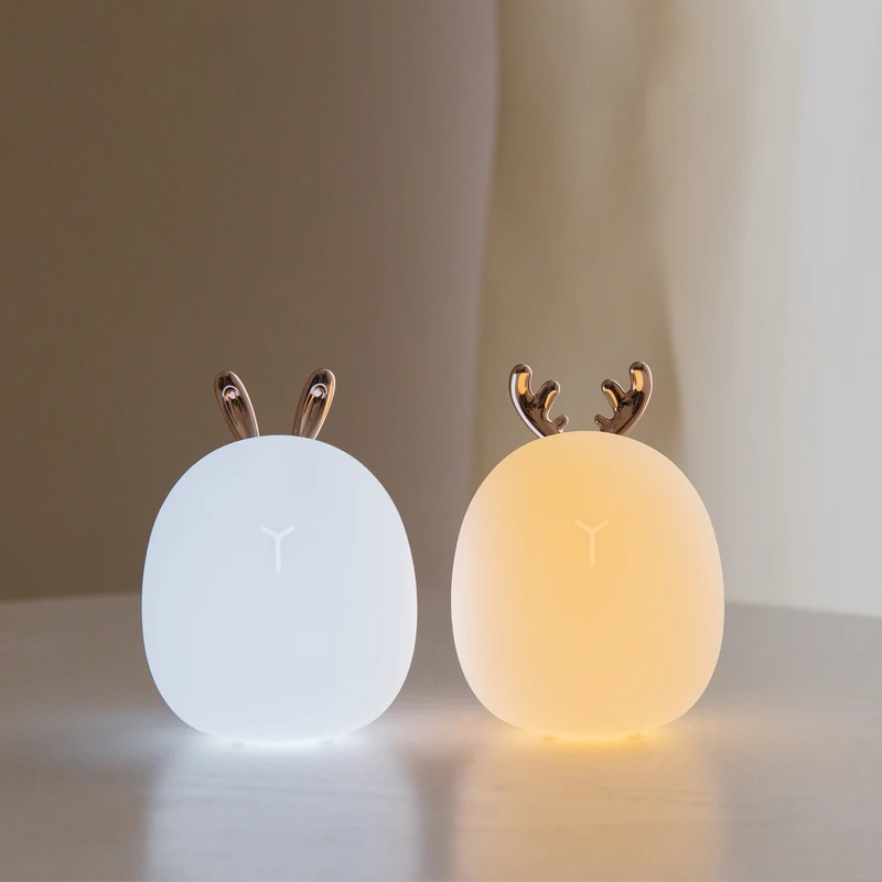 Led Carton Deer Rabbit Silicon - Baby Nursery Lamp review and price