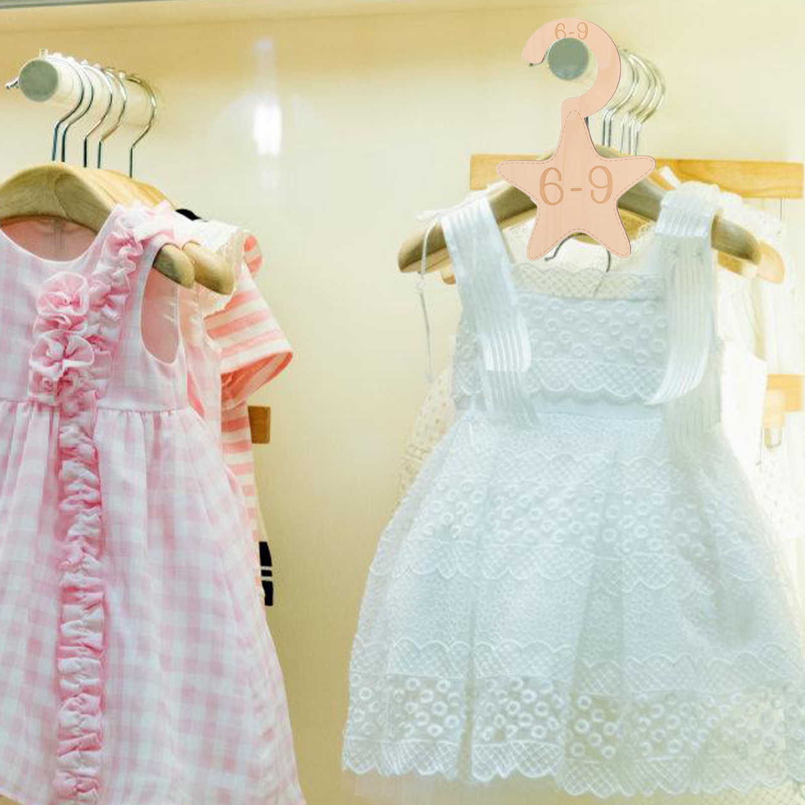 7Pcs Wooden Nursery Closet Div - Baby Nursery Closet review and price