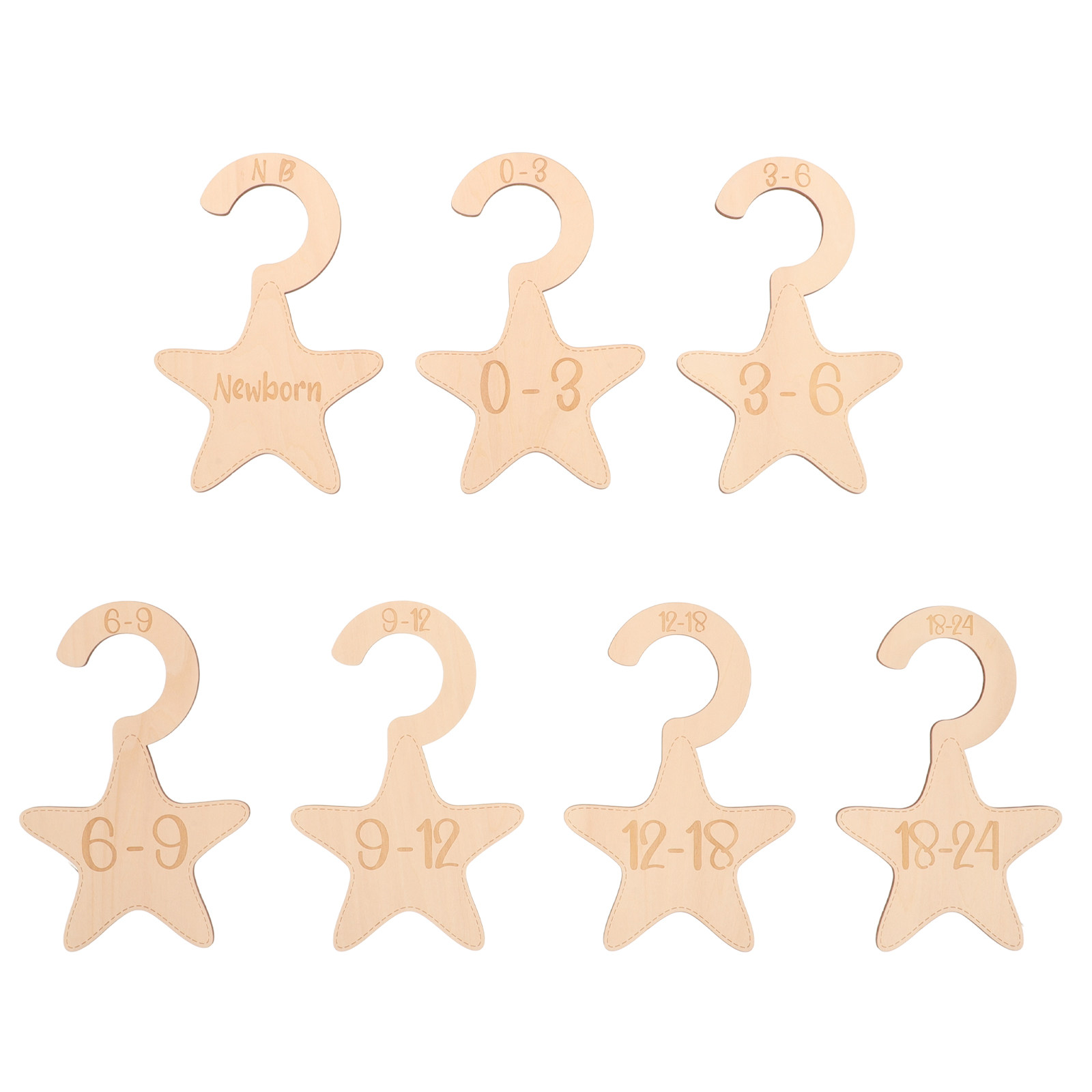 7Pcs Wooden Nursery Closet Div - Baby Nursery Closet review and price