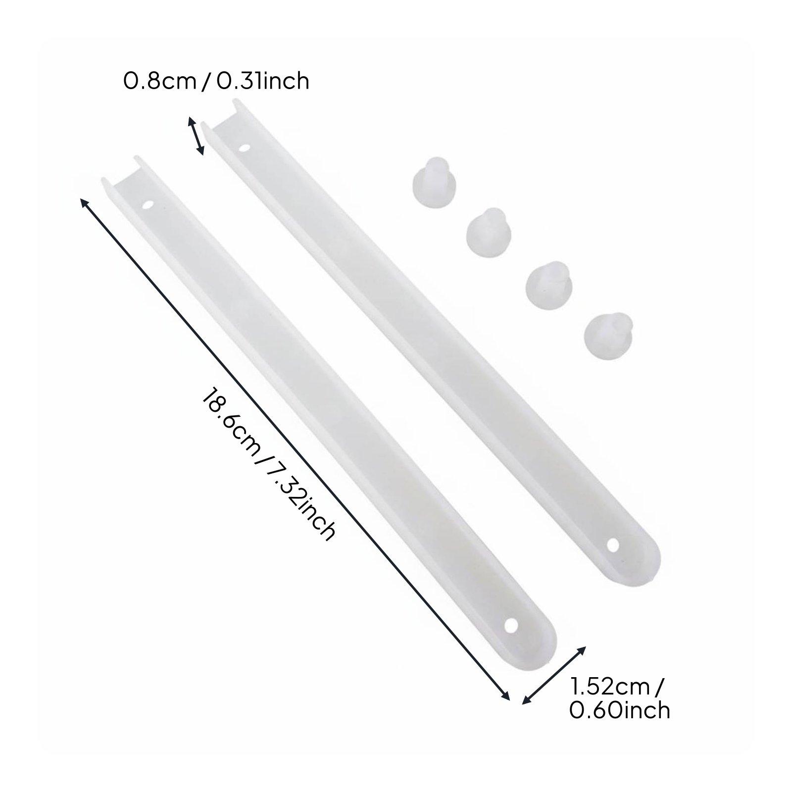 Drawer Slide Rail White 19x15m - Drawer Dresser White review and price