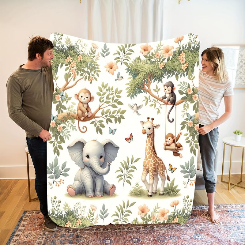 VIKAMA Watercolor Jungle Anima - Baby Nursery Giraffe review and price