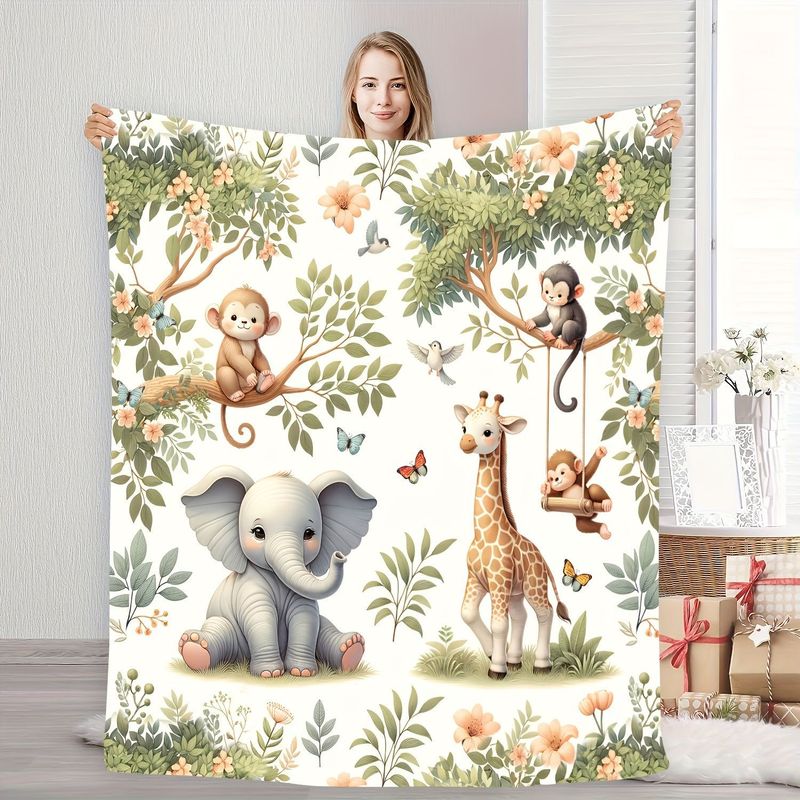 VIKAMA Watercolor Jungle Anima - Baby Nursery Giraffe review and price