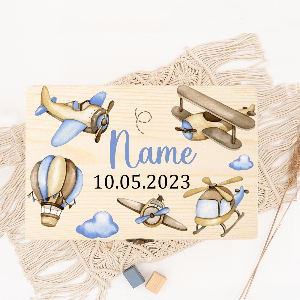 Personalized Baby Wooden Memor - Baby Keepsake Box review and price
