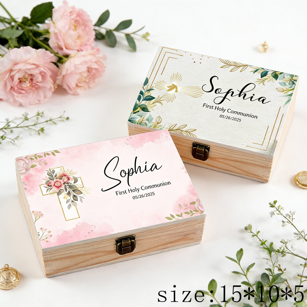 Personalized Baby First Holy C - Baby Keepsake Box review and price