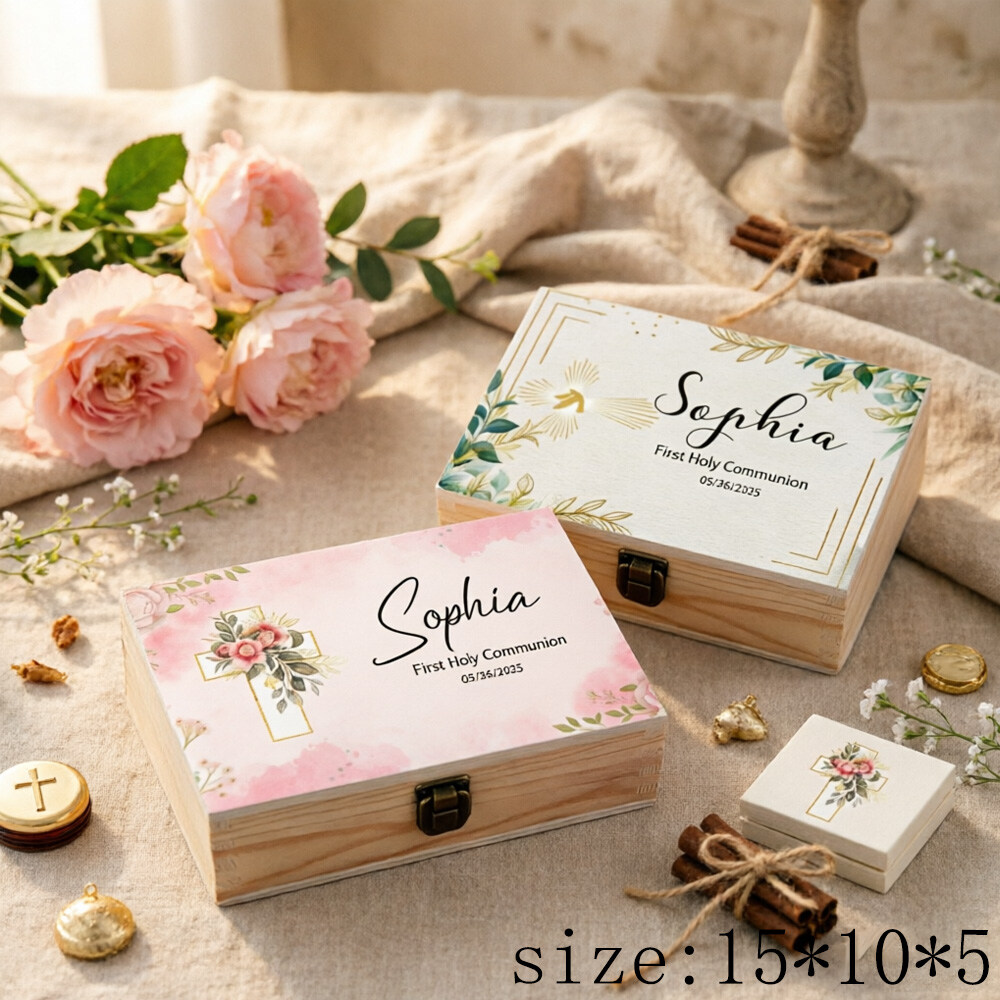Personalized Baby First Holy C - Baby Keepsake Box review and price