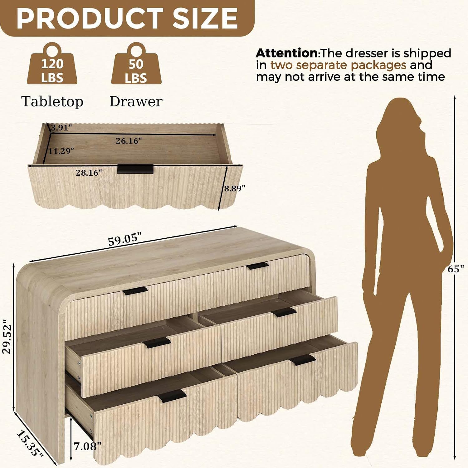 Wood 6 Drawer Dresser Nursery  - Baby Nursery Closet review and price