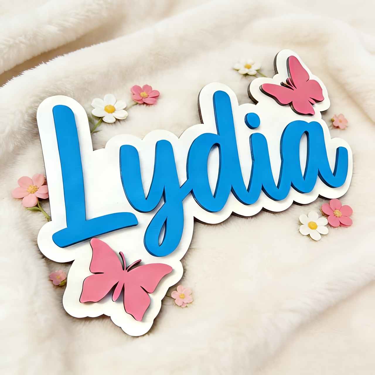 Personalized Blue & Pink Butte - Baby Nursery In review and price