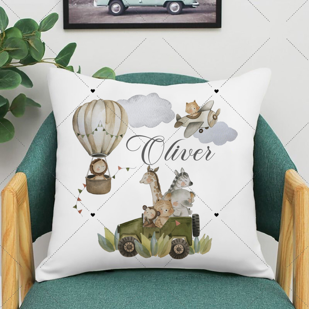 Personalised Woodland Animal P - Baby Nursery Jungle review and price