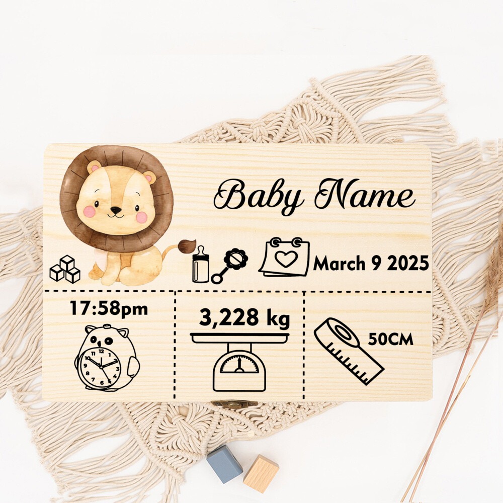 Cute Forest Animal Storage Box - Baby Keepsake Box review and price