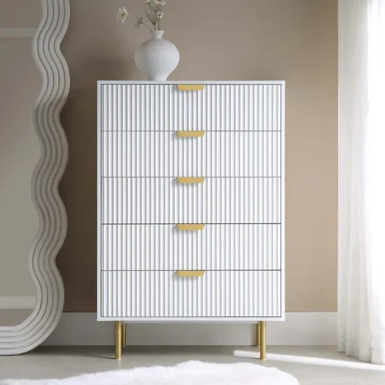A Modern Style Large Storage S - Drawer Dresser White review and price