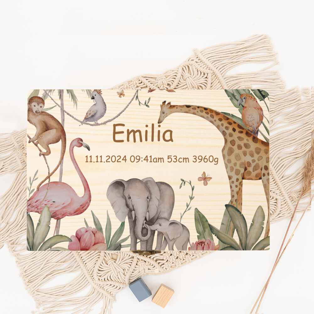 Personalized Memory Box with T - Baby Keepsake Box review and price