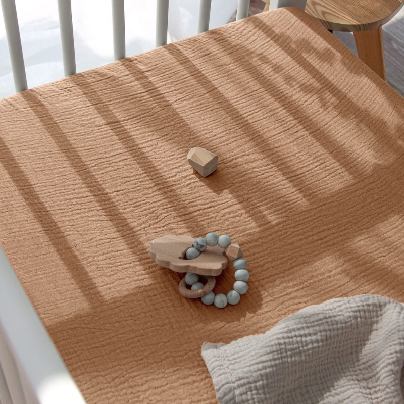 Soft Breathable Muslin Cotton  - Baby Nursery Crib review and price