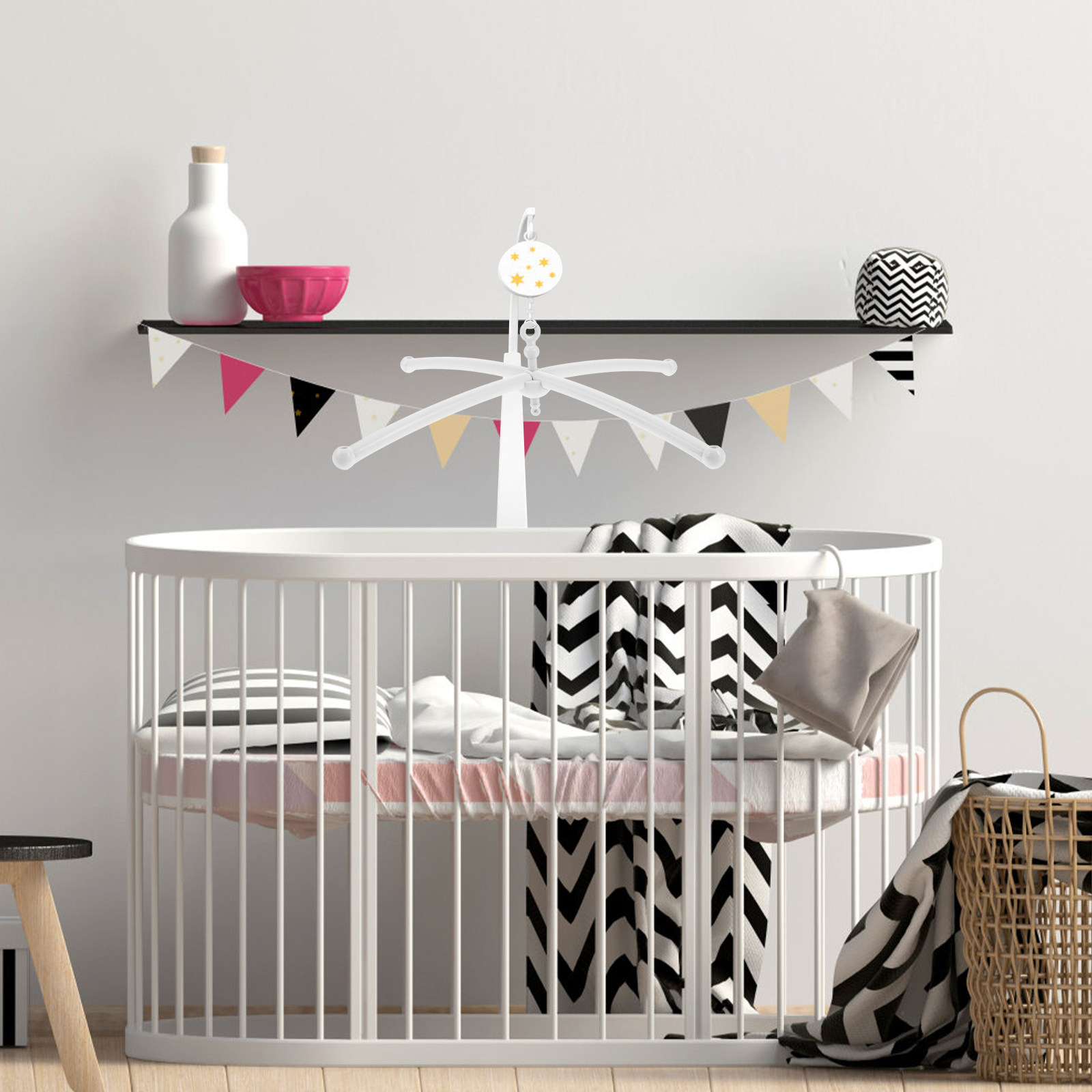 Baby Crib Mobile Cross Musical - Baby Nursery Equipment review and price