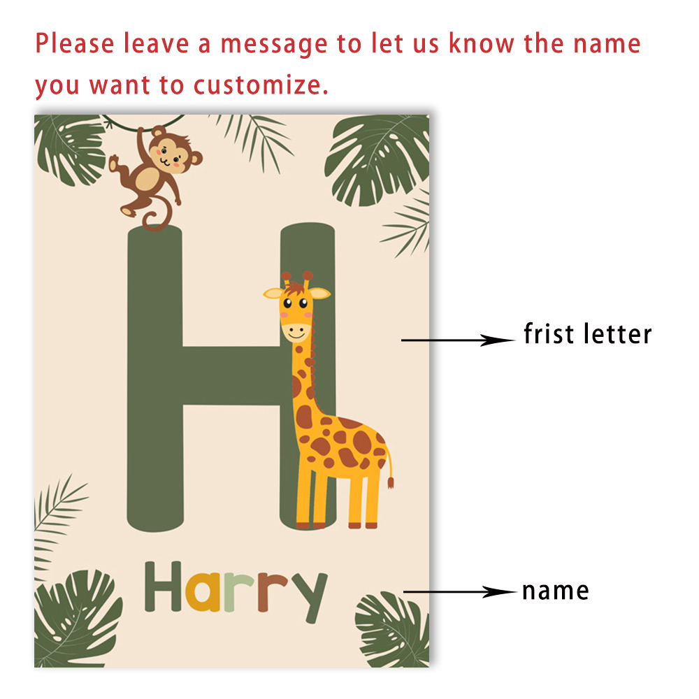 Nordic Jungle Animal Posters C - Baby Nursery Jungle review and price