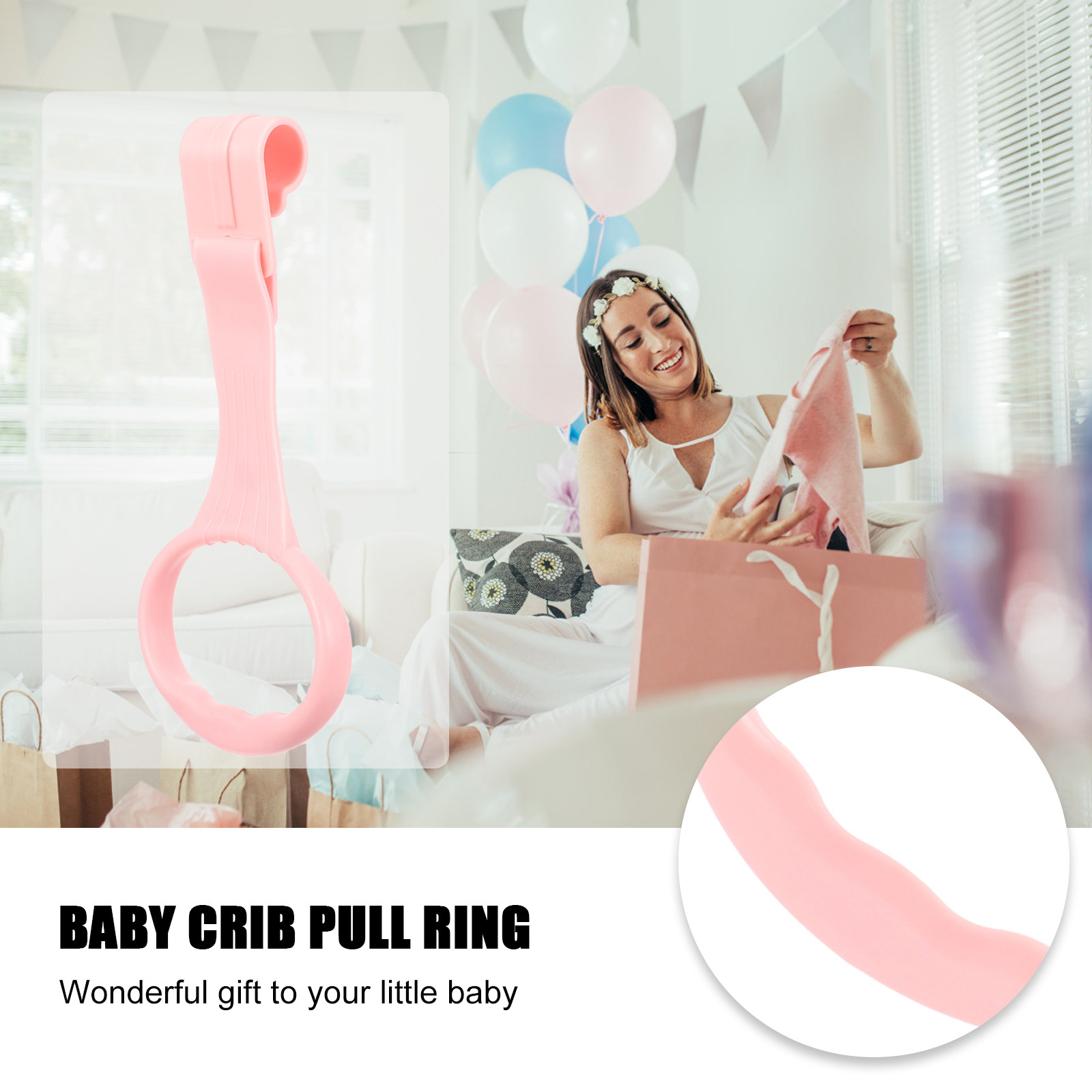 1Pair Baby Nursery Pull Rings  - Baby Nursery Crib review and price
