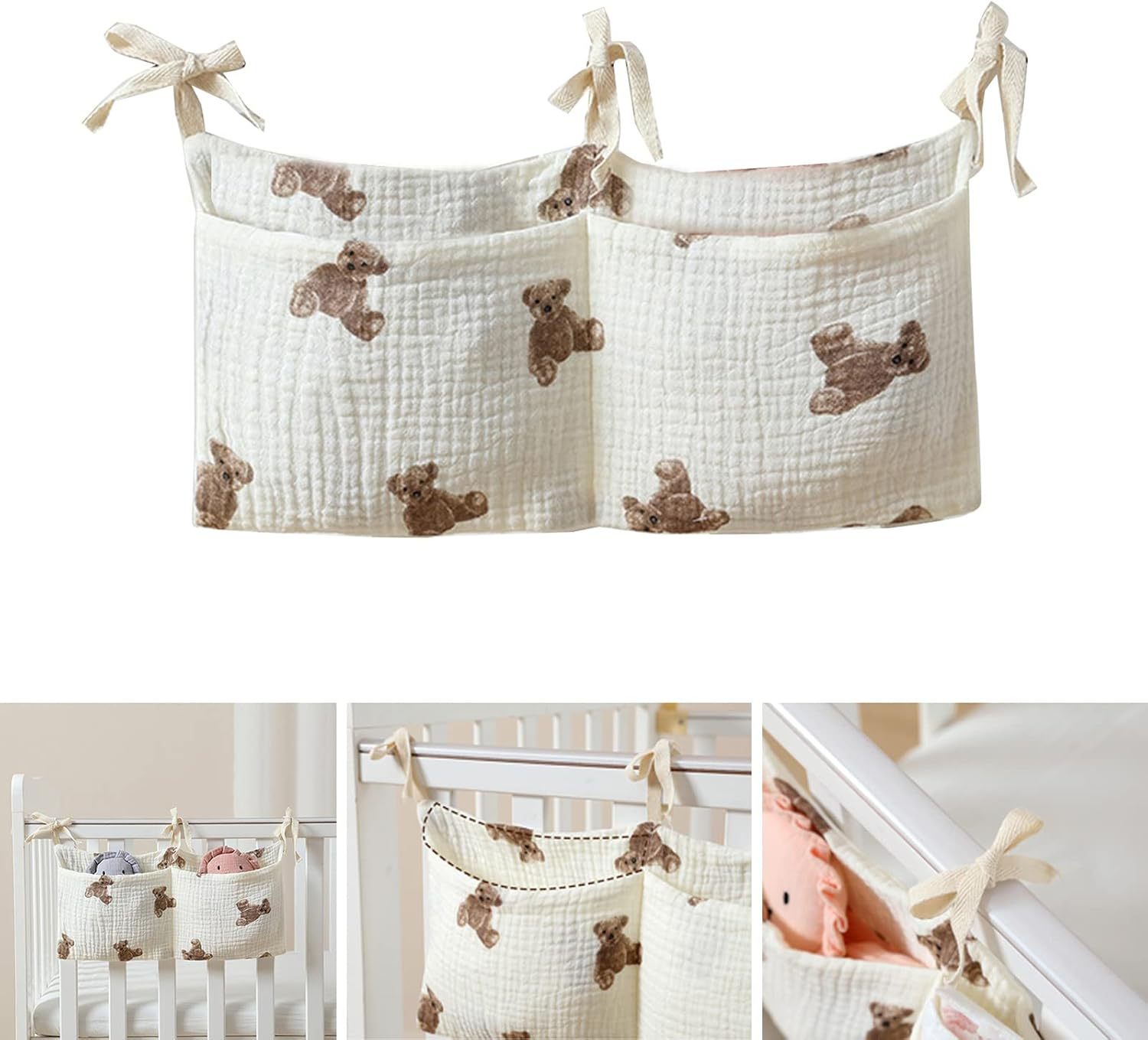 Baby Crib Organizer Cot Caddy  - Baby Nursery Games review and price