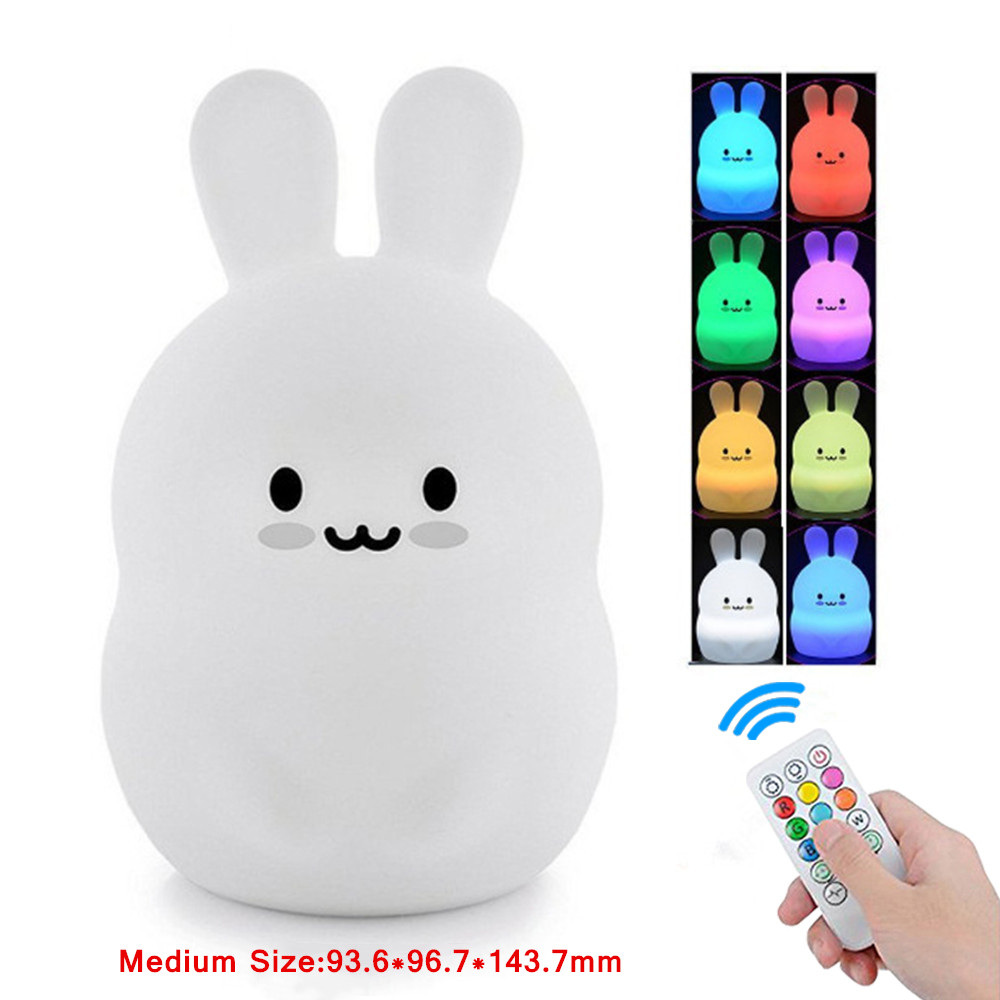 Touch Sensor Rabbit Night Ligh - Baby Nursery Lamp review and price