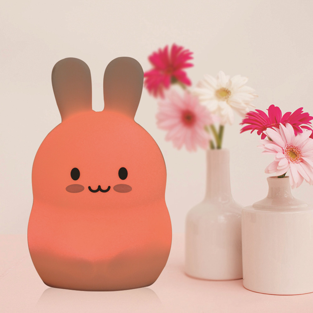 Touch Sensor Rabbit Night Ligh - Baby Nursery Lamp review and price