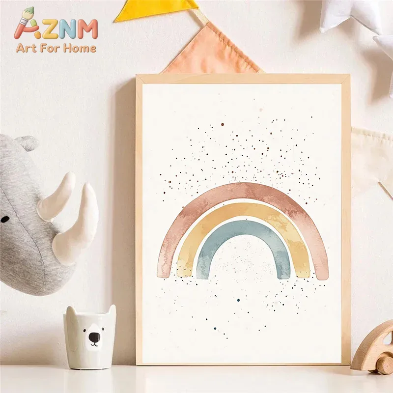 AZNM Watercolor Cute Animal Ca - Baby Nursery Giraffe review and price