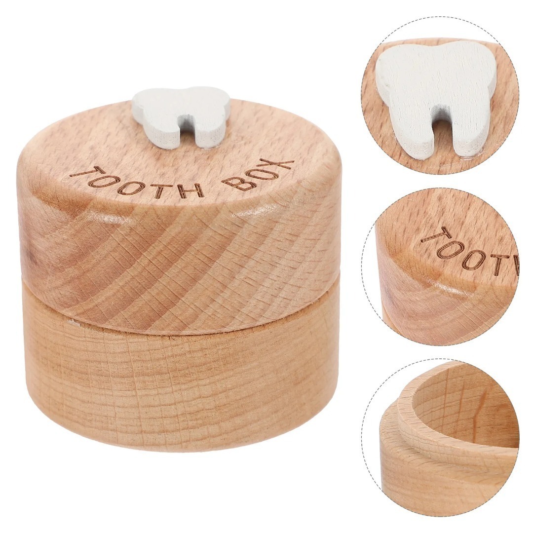 1pcs Wooden Baby Tooth Keepsak - Baby Keepsake Box review and price