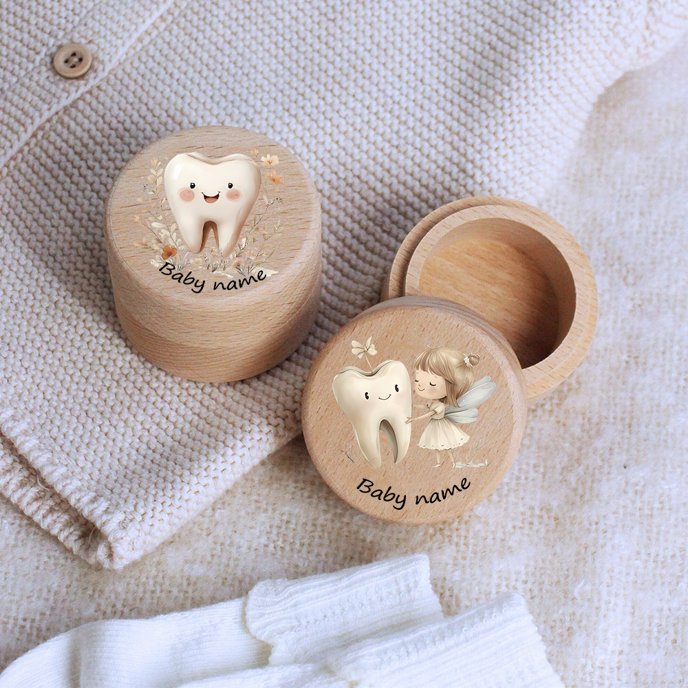 Personalised Baby First Tooth  - Baby Keepsake Box review and price