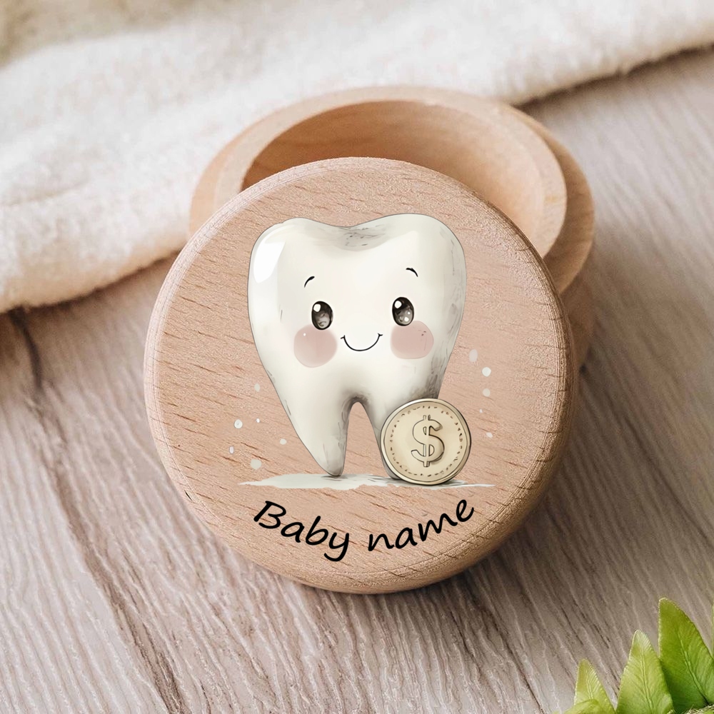 Personalised Baby First Tooth  - Baby Keepsake Box review and price