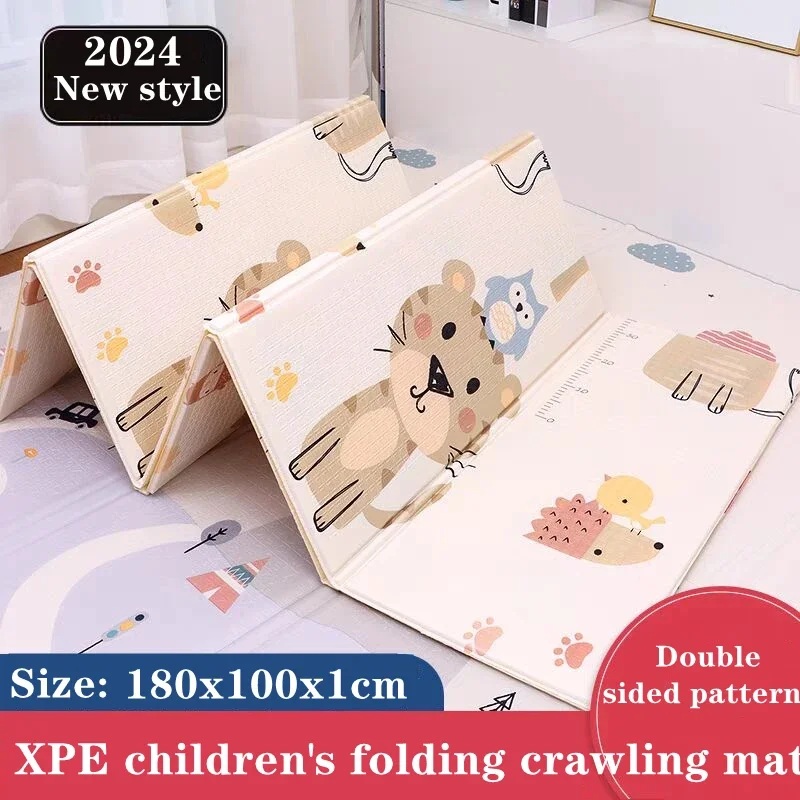 Baby Play Mats Foldable Xpe Pu - Baby Nursery Games review and price