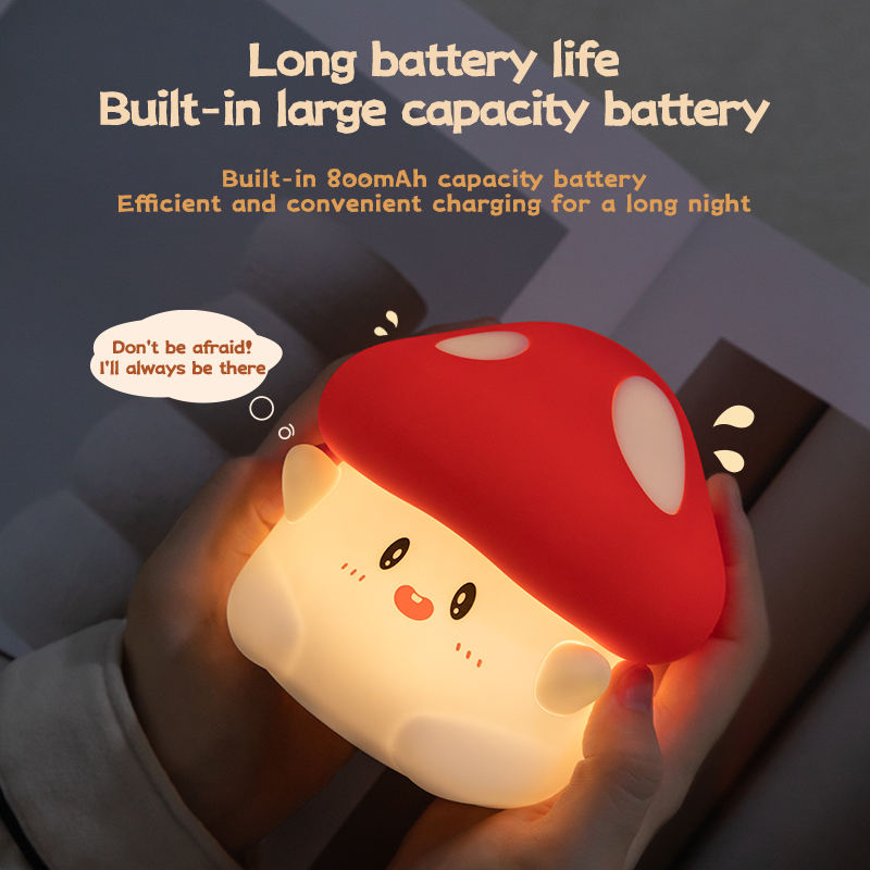 Mushroom Night Light LED Recha - Baby Nursery Equipment review and price