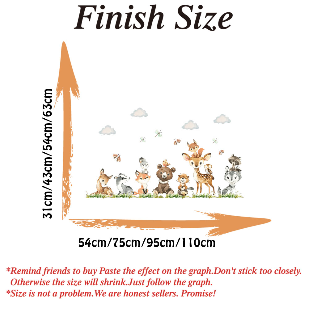Cartoon Jungle Safari Animal W - Baby Nursery Jungle review and price