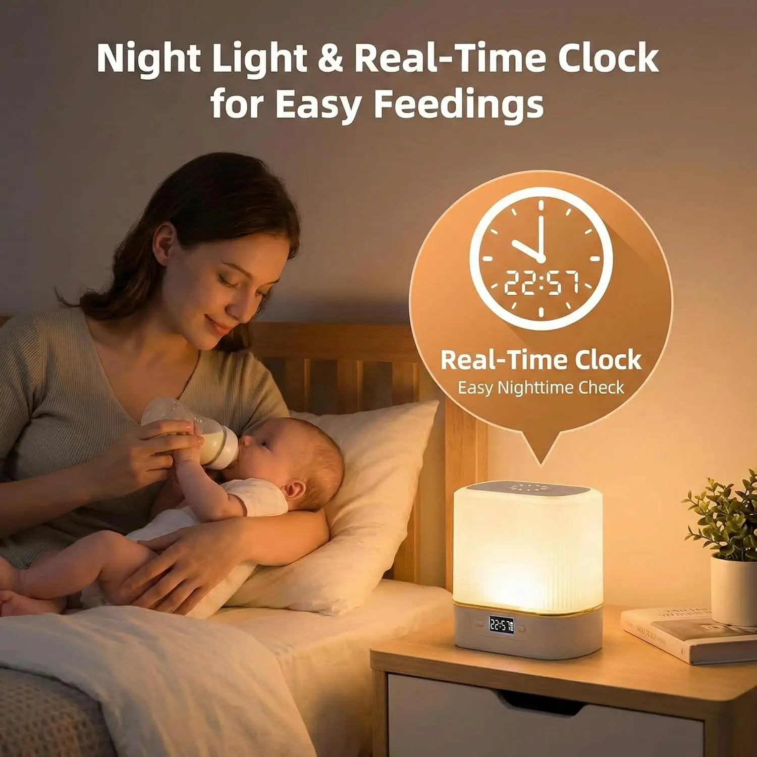 LED Night Light Bedside Lamp,T - Baby Nursery Lamp review and price