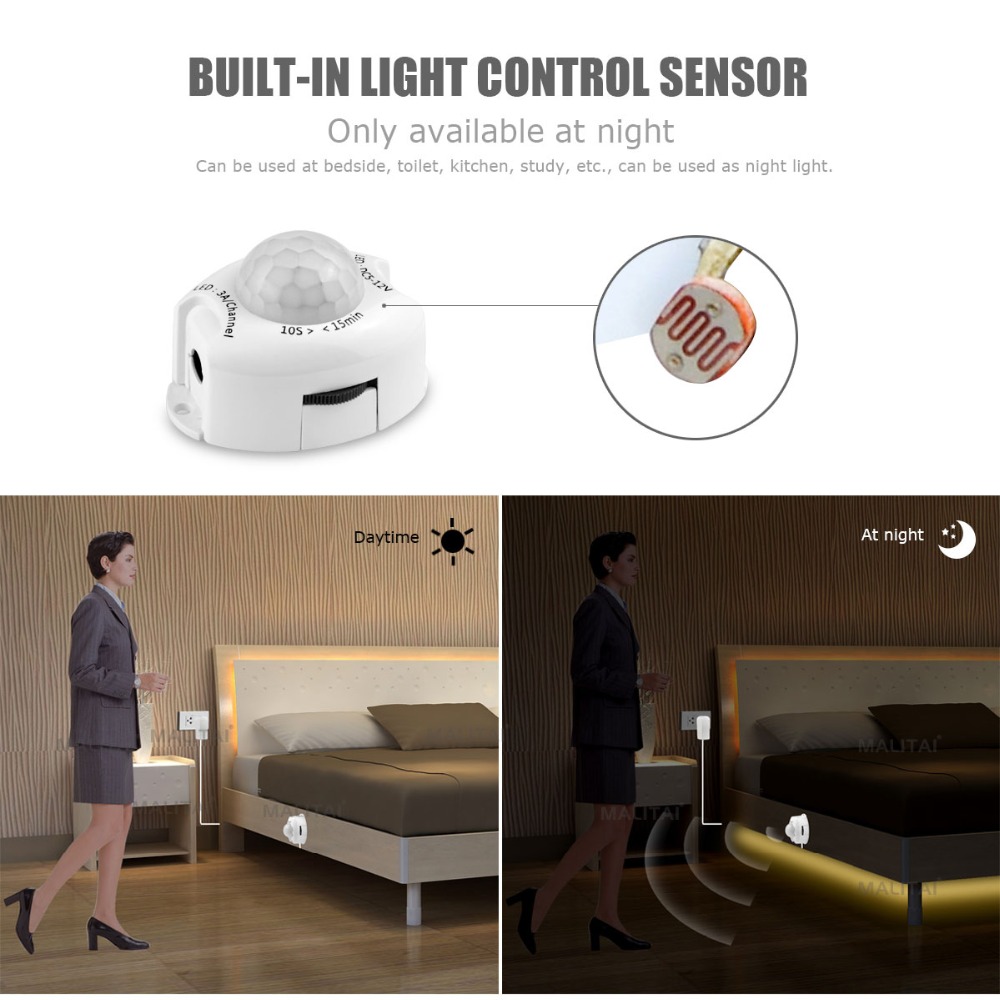 Wireless PIR Motion Sensor LED - Drawer Dresser White review and price