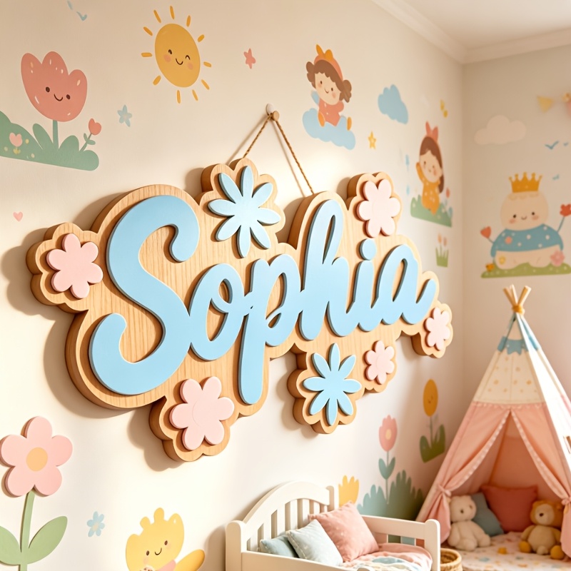 Personalized Floral Themed Nam - Baby Nursery In review and price