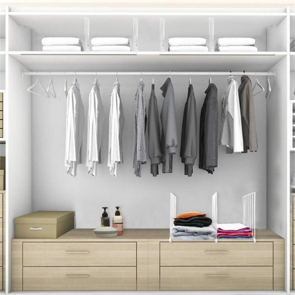 Space Saving Metal Closet Divi - Drawer Dresser White review and price