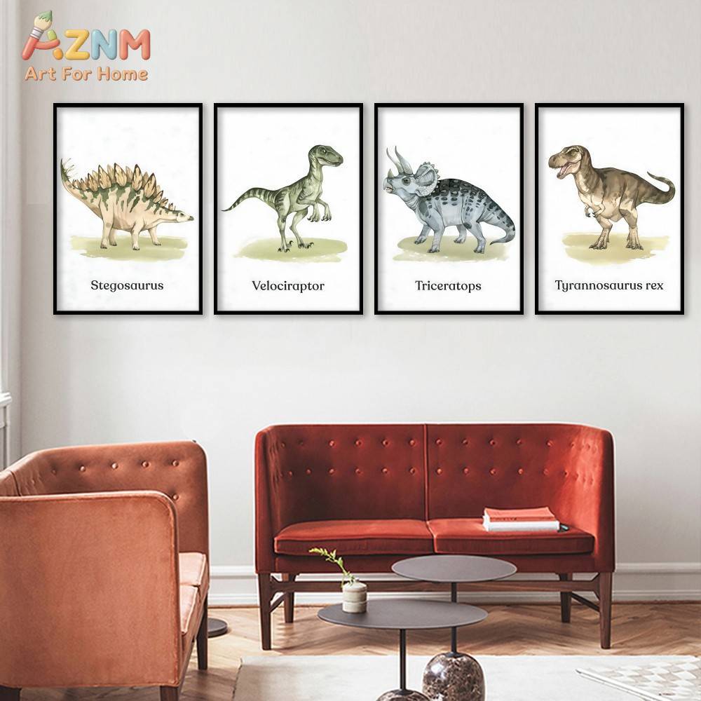 AZNM Cute Cartoon Animal Canva - Baby Nursery Giraffe review and price