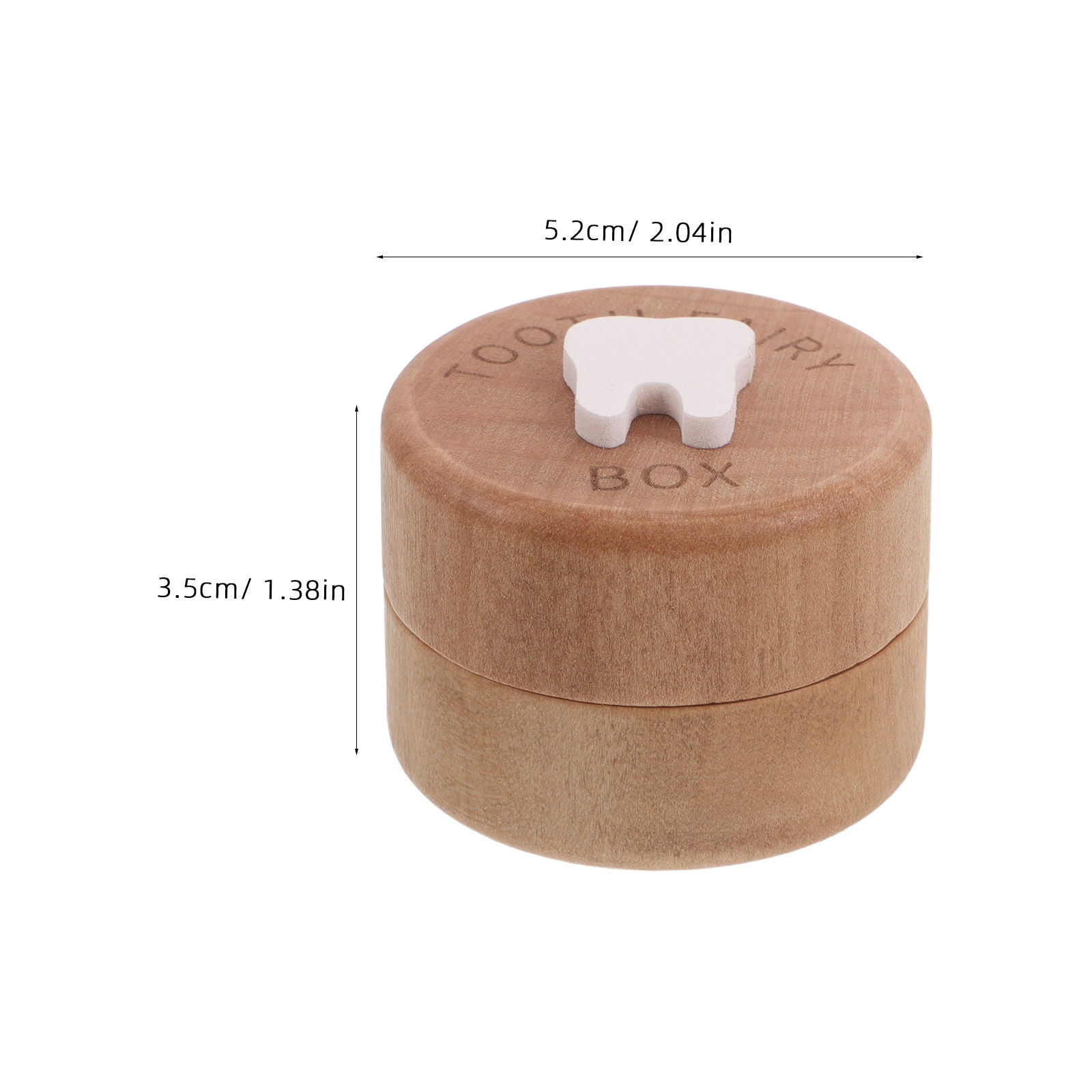 Wooden Kids Tooth Fairy Box 3D - Baby Keepsake Box review and price