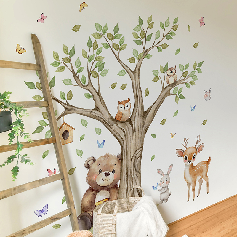 Cartoon Jungle Animals Park Wa - Baby Nursery Jungle review and price