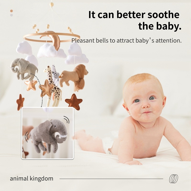 Hot Sale Nordic Handmade Felt  - Baby Nursery Jungle review and price