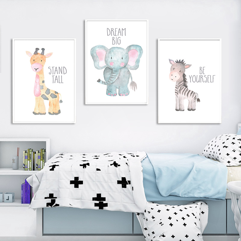 Baby Animal Lion Elephant Gira - Baby Nursery Giraffe review and price