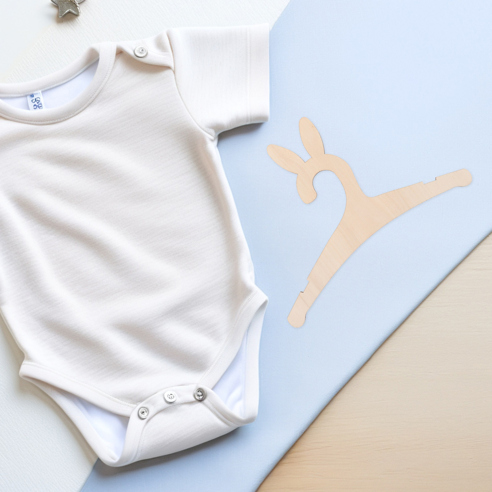 5Pcs DIY Wooden Baby Clothes H - Baby Nursery Closet review and price